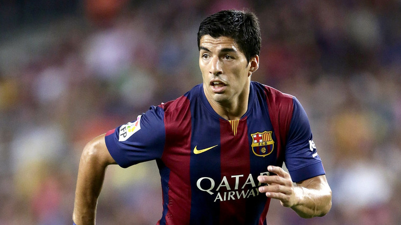Tiền đạo Luis Suarez đang ngày càng chơi hay hơn trong màu áo của Barcelona. (Ảnh: Internet).
