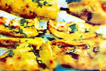 Bầu dục nướng