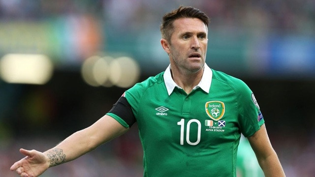 Cầu thủ Robbie Keane trong mầu áo tuyển Ireland tại Euro 2016. (Ảnh: Reuters)