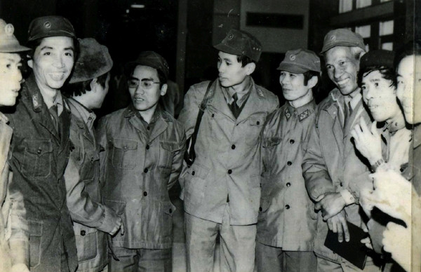 Các nhà văn quân đội dự Hội nghị Những người viết văn trẻ toàn quốc lần thứ 3. Ảnh tư liệu