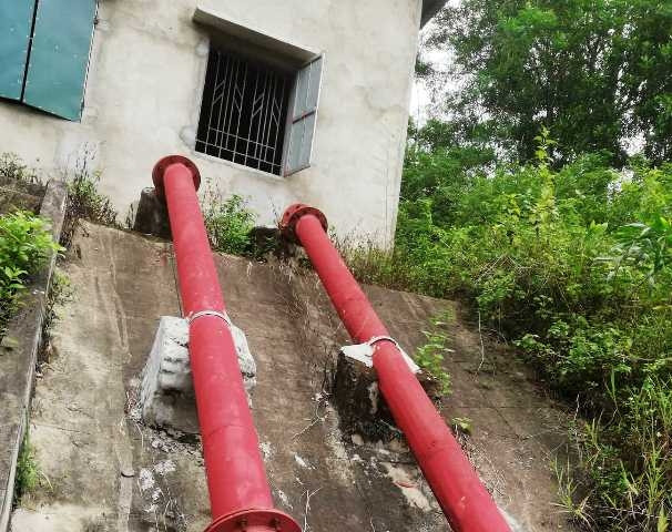 Đường ống bơm theo thiết kế là 4mm, nhưng thực tế chỉ dày 3mm.