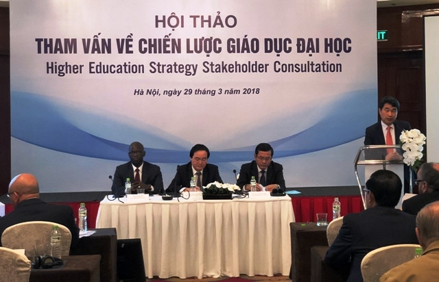Hội thảo tham vấn về chiến lược giáo dục đại học Việt Nam giai đoạn 2021-2030, tầm nhìn 2035.