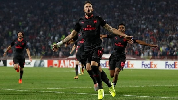 Arsenal đang khởi đầu chiến dịch Europa League hoàn hảo khi đội hình trẻ của HLV Arsene Wenger bỏ túi chiến thắng thứ 3 liên tiếp rạng sáng 20-10. (Ảnh: Action Images)
