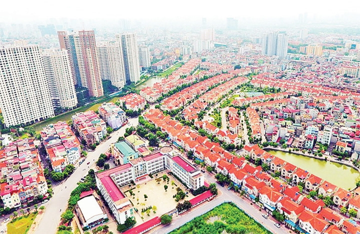 Khu đô thị Mỗ Lao (Hà Đông). Ảnh: HOÀNG HÀ