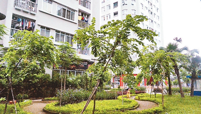 Khu nhà ở dành cho người thu nhập thấp ở Đại Mỗ (quận Nam Từ Liêm).