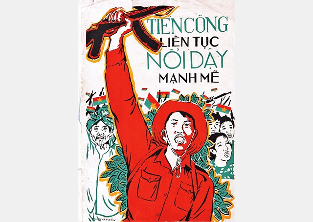 Tranh của Xưởng tranh cổ động Trung ương.