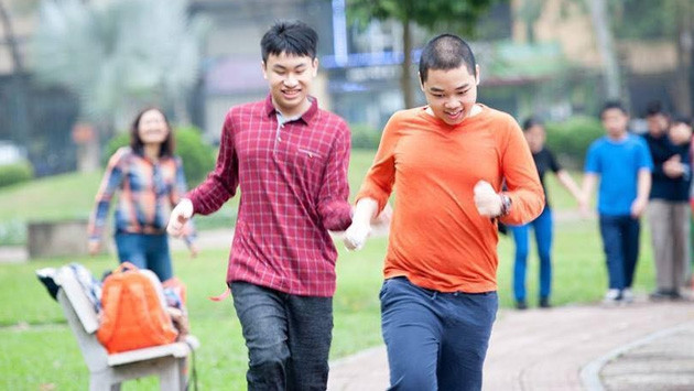 Một hoạt động vui chơi của trẻ tự kỷ. (Ảnh: Mạng lưới Tự kỷ Việt Nam).