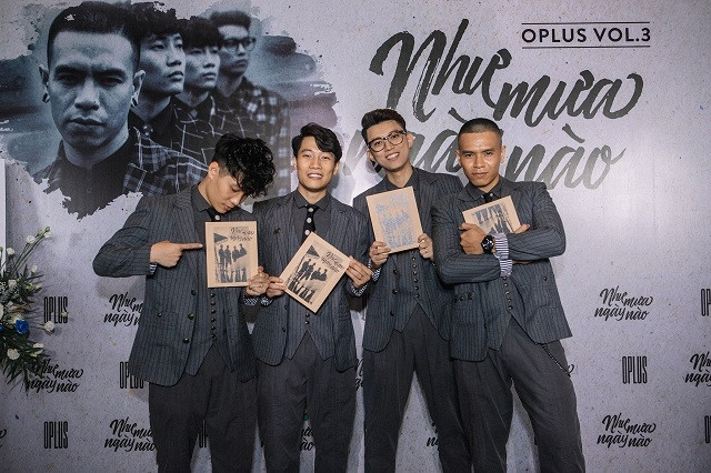 Nhóm nhạc OPlus làm mới mình với album “Như mưa ngày nào”