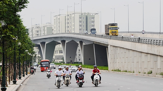 Nút giao thông Long Biên là một dự án BT của Hà Nội. Ảnh: NGUYỆT ANH