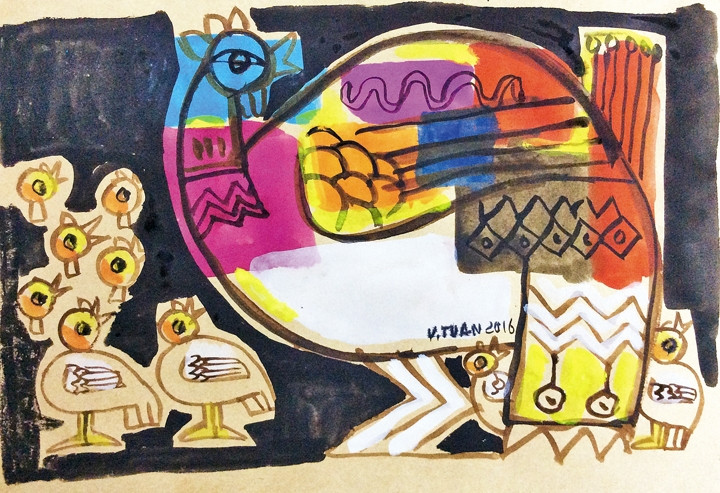 Minh họa: Vũ Đình Tuấn