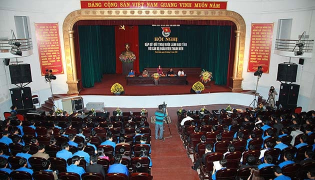 Toàn cảnh buổi đối thoại.