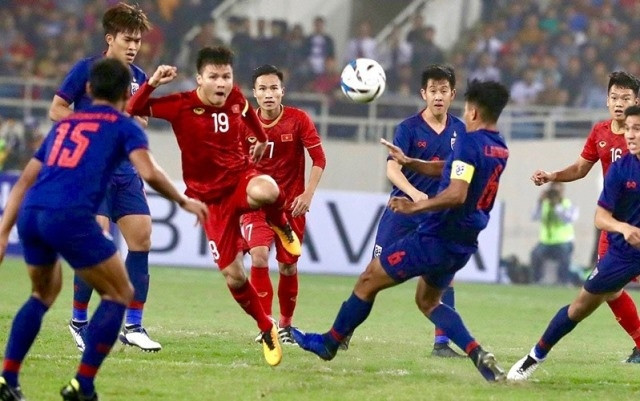 “Đại chiến” Việt Nam - Thái-lan ở vòng loại World Cup 2022 đang tạo nên sức hút khổng lồ. (Ảnh: VFF)