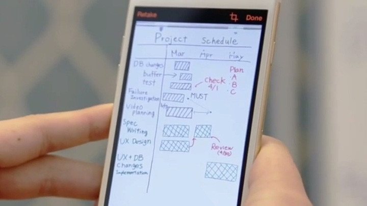 Phần mềm Office Lens đã có thể dùng trên iOS và Android