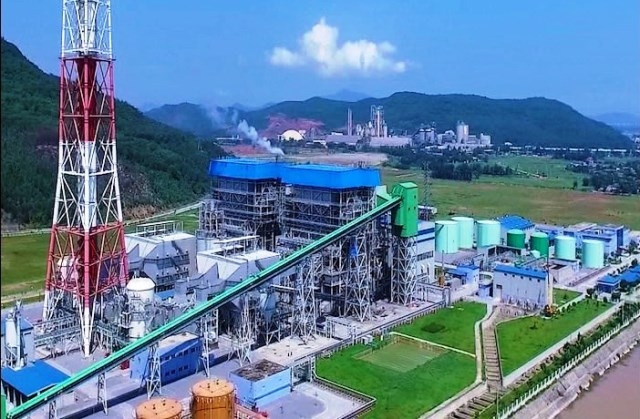 Một góc Khu kinh tế Nghi Sơn.