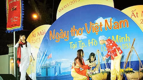 Một Ngày thơ Việt Nam ở TP Hồ Chí Minh (Ảnh: sggp.org.vn)