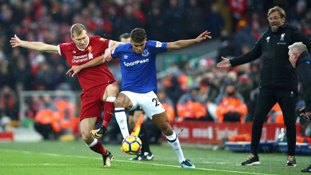 Liverpool bị Everton chia điểm đáng trách