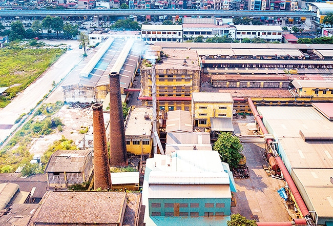 Nhà máy Cao-su Sao Vàng. Ảnh: Phạm Thắng