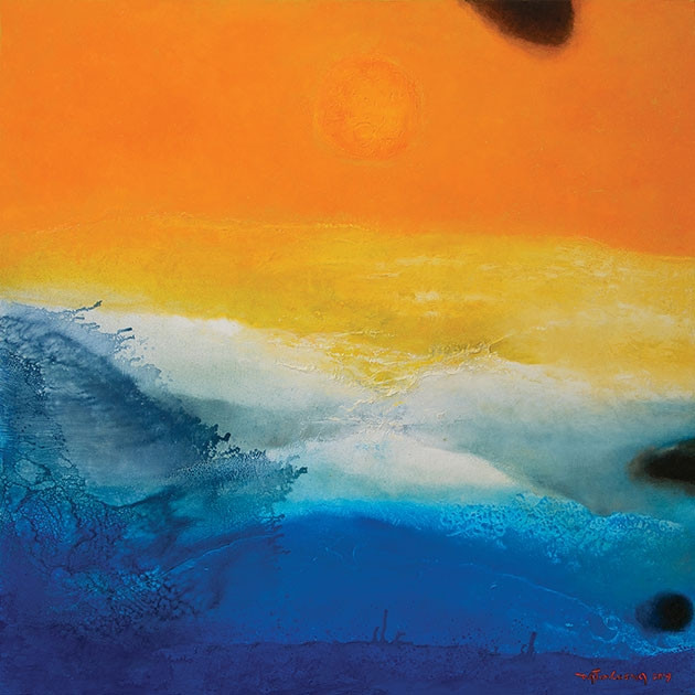 Tác phẩm "Ánh sáng 2".