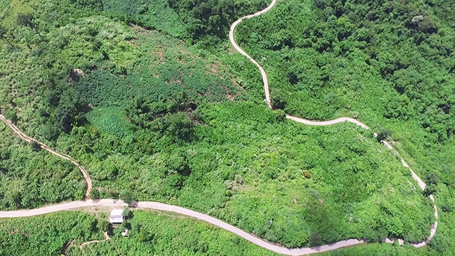 Tỉnh lộ 587 Quảng Trị, từ Km0 (thị trấn Khe Sanh) đến Km27+094 (thuộc xã Tà Long).