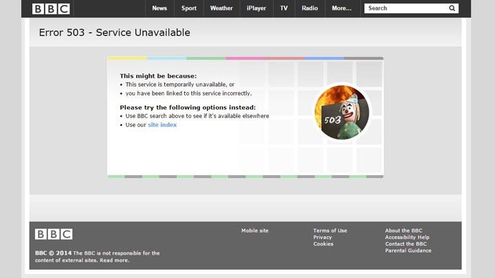Các trang web của BBC bị dừng nhiều giờ do tấn công mạng
