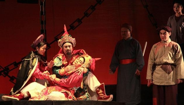 Vở tuồng Nguyễn Tri Phương của Nhà hát tuồng Việt Nam.