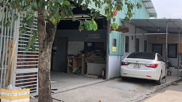 Công trình xây dựng không phép lên đến gần 470 m2 của ông Lê Hữu Thành.