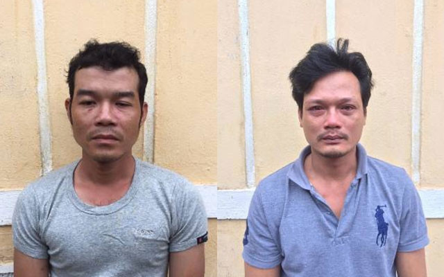 Hai đối tượng Nguyễn Phuớc Tài và Nguyễn Phúc Tình.