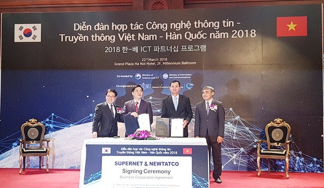 Ký hợp tác với Hàn Quốc ứng dụng Building IOT cho các tòa nhà