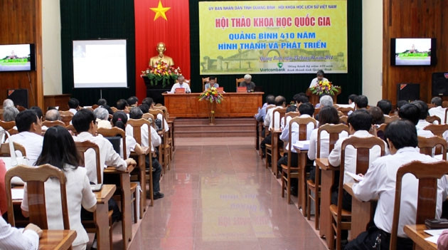 Hội thảo khoa học quốc gia “Quảng Bình 410 năm hình thành và phát triển”