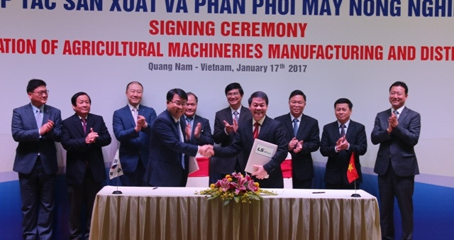 THACO và LS Mtron hợp tác sản xuất và phân phối máy nông nghiệp 