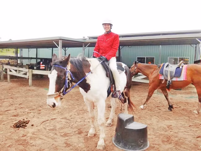 Cưỡi ngựa - một trải nghiệm mới mẻ của du khách đi đến Australia.