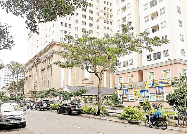 Chung cư Tân Phước Plaza (quận 11, TP Hồ Chí Minh) được xây dựng mới sau khi tháo dỡ chung cư cũ.