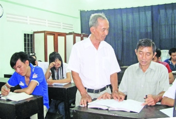 Một buổi lên lớp của thầy Nguyễn Thanh Hải.