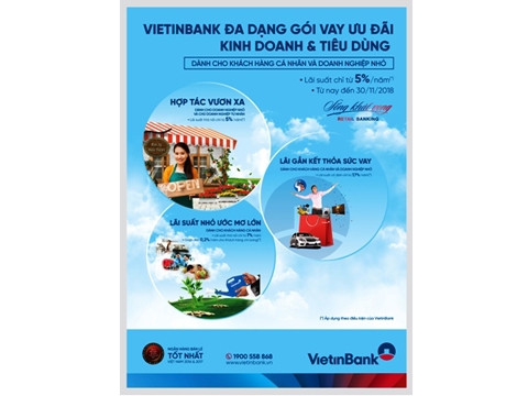 Khách hàng an tâm thực hiện những kế hoạch về tài chính khi có sự đồng hành của VietinBank.