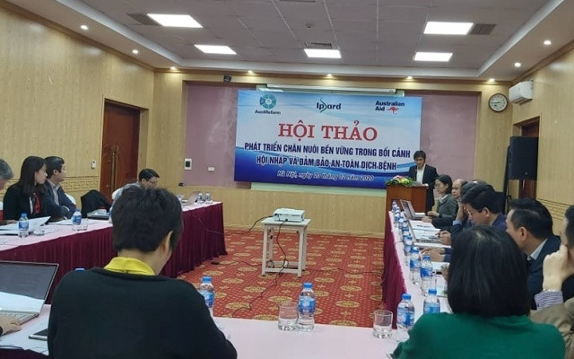 Toàn cảnh Hội thảo "Phát triển chăn nuôi bền vững trong bối cảnh hội nhập và bảo đảm an toàn dịch bệnh".