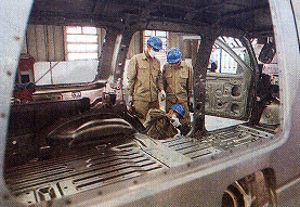 Đã có một công nghệ làm vỏ xe hiện đại.