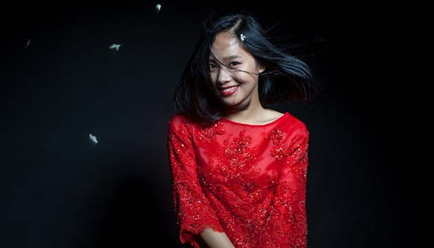 Ca sĩ Hoàng Quyên. (ảnh: Tang Tang)