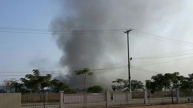 Cháy lớn tại công ty Mitac, Quế Võ, Bắc Ninh