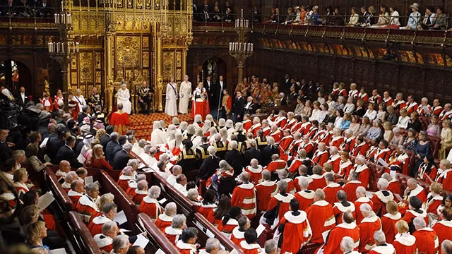 Lễ khai mạc truyền thống của Quốc hội Anh. Ảnh: THE ROYAL FAMILY