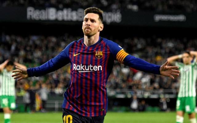Messi đang có phong độ rất cao ở mùa giải hiện tại. (Ảnh: La Liga)