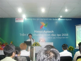 Hà Nội - Aptech triển khai chương trình đào tạo mới