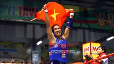 Võ sĩ Nguyễn Thị Ngọc.