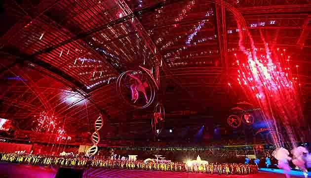 Lễ khai mạc SEA Games 28. (ảnh: Hải Đăng)