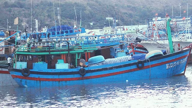 Ngư dân Thiện Chánh vươn khơi.