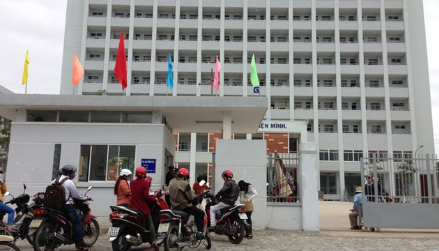 KTX nơi xảy ra vụ án mạng nghiêm trọng tối 13-2.