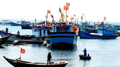 Tàu cá Việt Nam. (Ảnh: dantri.com.vn)