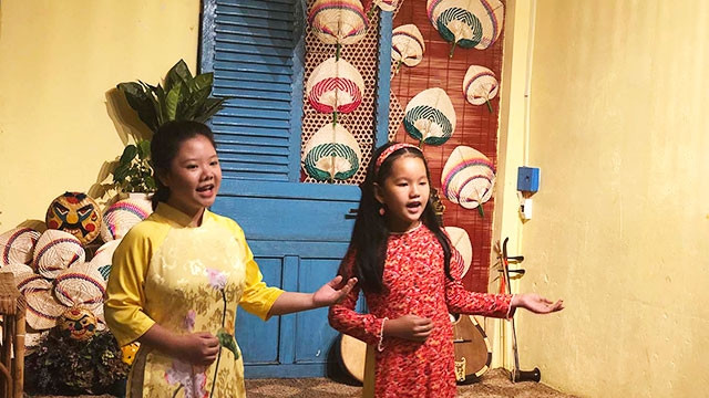 Tại Nhà của thời thơ ấu Hương tạo rất nhiều sân chơi văn hóa cho bạn trẻ, thiếu nhi.