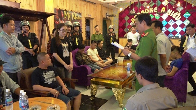 Hiện trường nơi xảy ra vụ việc mua bán, chứa chất ma túy trái phép.