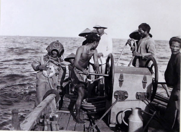 Khảo cổ học dưới nước ở Sầm Sơn.