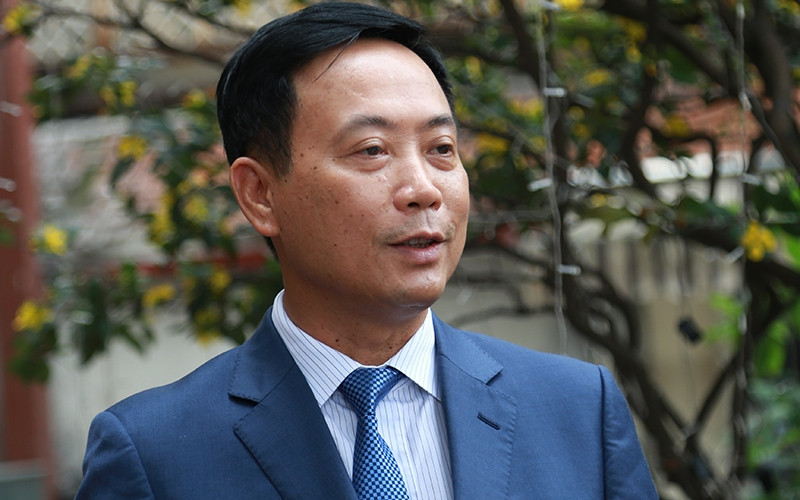 Chủ tịch UBCKNN Trần Văn Dũng. (ẢNH: TRẦN PHƯƠNG)